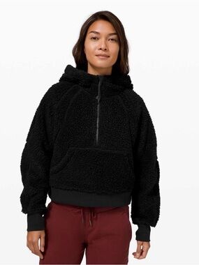 Lululemon Scuba Oversized Sherpa 1/2 Zip M/L